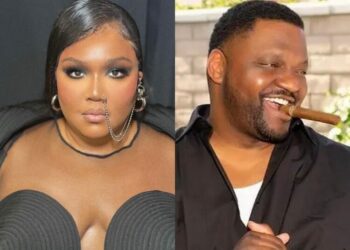 singer Lizzo comedian Aries Spears MTV VMAs speech