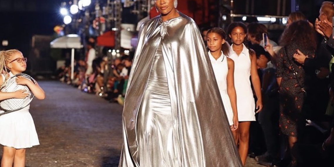 tennis icon Serena Williams Vogue World Fashion Show runway NYC New York Fashion Week NYFW