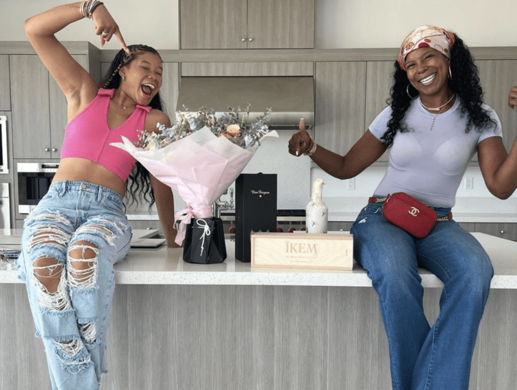 actress Storm Reid mother mom Robyn brand new home