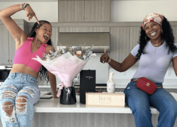 actress Storm Reid mother mom Robyn brand new home