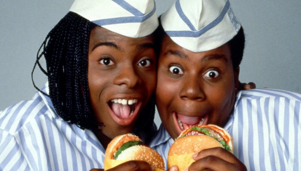 Veteran comedian actors Kenan Thompson Kel Mitchell cult 90s film Good Burger 2 works