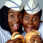 Veteran comedian actors Kenan Thompson Kel Mitchell cult 90s film Good Burger 2 works