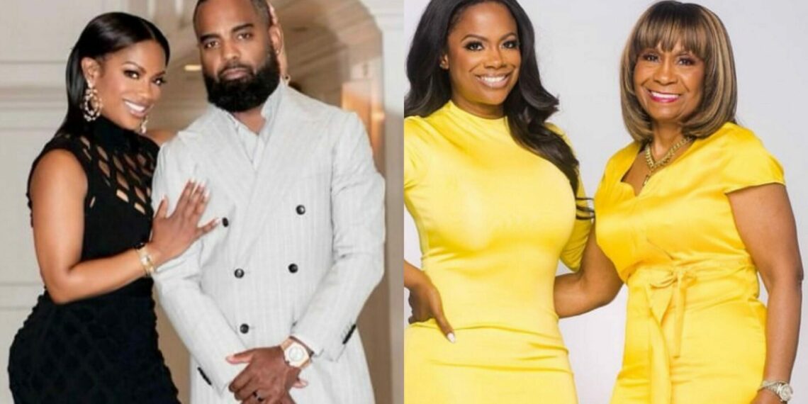Kandi Burruss' mother Joyce Jones her daughter man same financial scale