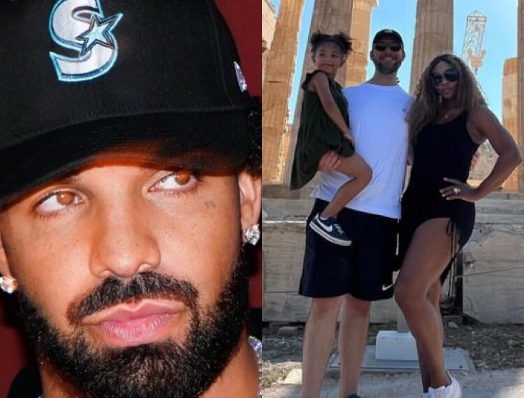 Serena Williams husband Alexis Ohanian Drake groupie best groupie my wife and daughter