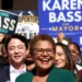 California politician Karen Bass Los Angeles mayoral billionaire democrat Rick Caruso