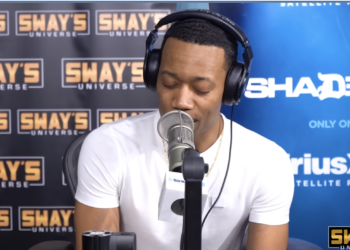 Tyler James Williams, Sway In The Morning, Heather B, freestyle,Sway Calloway, actor, Abbott Elementary,star,actor
