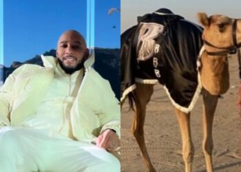 Swizz Beatz history first African American camel-racing team Middle East.