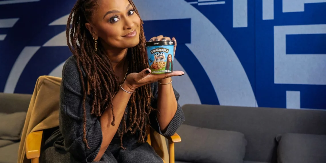 award-winning filmmaker Ava DuVernay first Black woman Ben & Jerry's ice cream pint