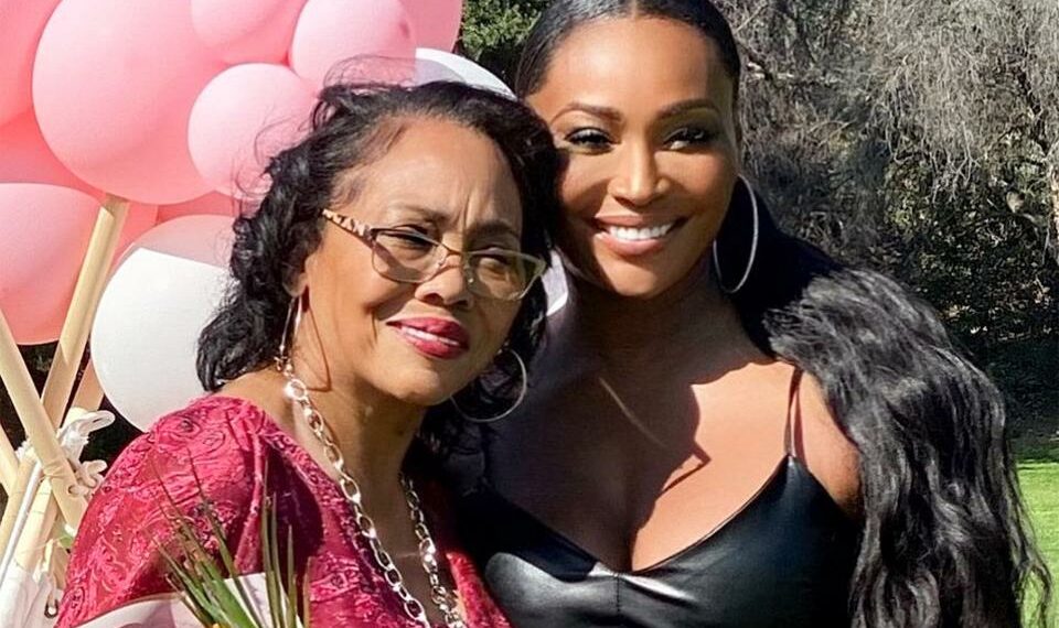 RHOA alum Cynthia Bailey mother Barbara Ford Morris cancer-free radiation treatment Glory God!