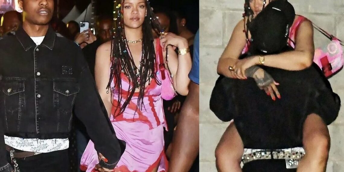 post, photo, couple, PDA, Bennie Man, DJ, A$AP Rocky, rapper, Rihanna, singer, Fenty