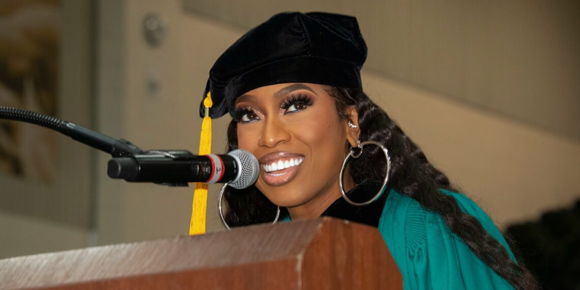 commencement, speech, Class, students, NSU, Norfolk State University, honorary doctorate, degree, Missy Elliott