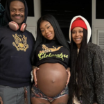 Puma, child,Summer Walker,pregnant,belly,Erykah Badu,doula, midwife,delivery,baby