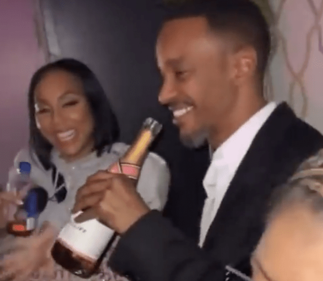 R&B singer Tamar Braxton hilariously serenaded award-winning 90s singer Tevin Campbell hit song Can We Talk
