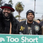 legendary california rapper Too Short street sign holiday Oakland