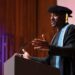 education, speech, Tinker Hatfield, Ravensbourne University, graduation, honorary doctorate, award, Idris Elba