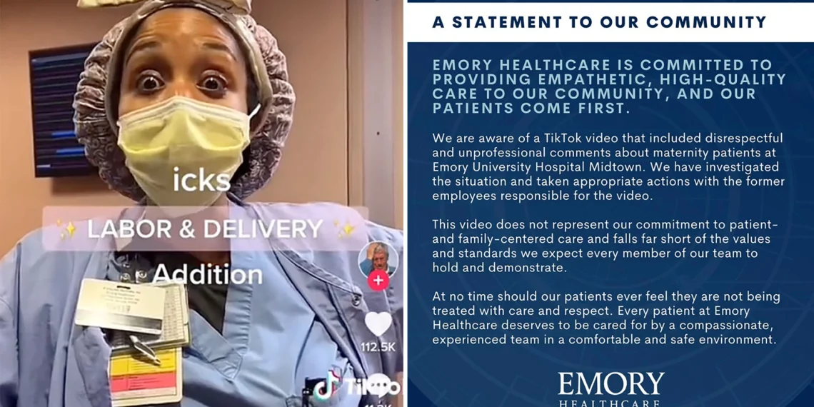 Emory, nurses, TikTok
