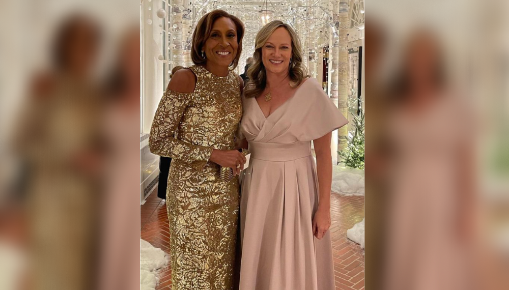 Robin, Roberts, GMA, Good Morning America, married, partner, Amber, Laign