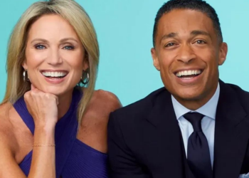 GMA, hosts, T.J., Holmes, Robach, Amy, marriage, divorce