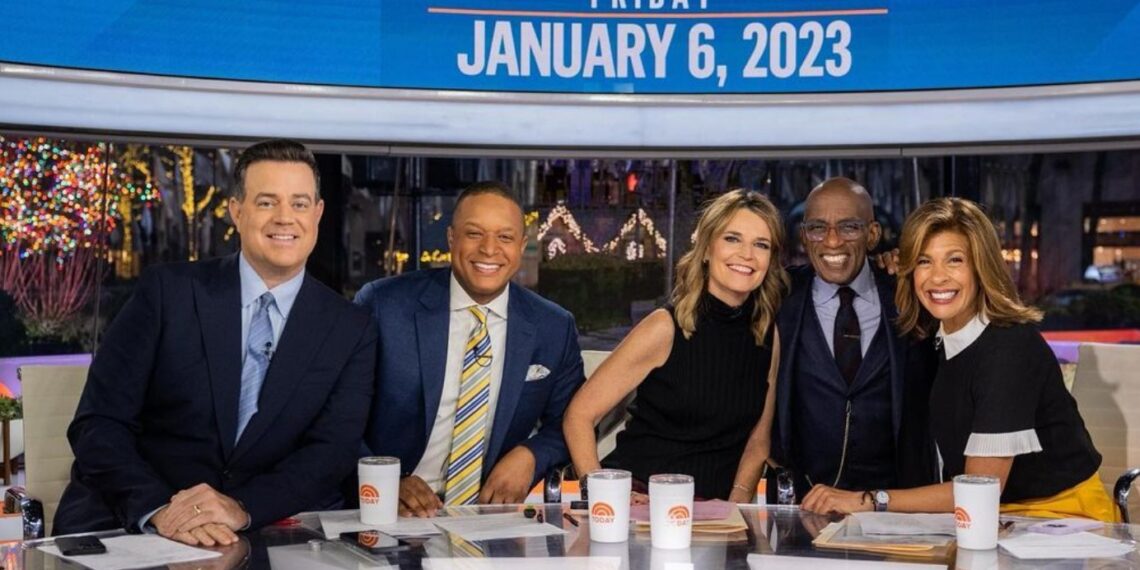 Deborah Roberts, Al Roker, Savannah Guthrie, Hoda Kotb, Today show, weatherman