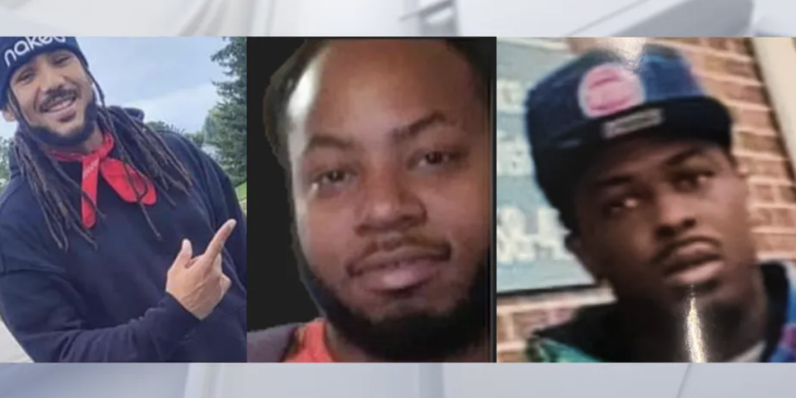 Armani Kelly,Montoya Givens, Dante Wicker, Highland Park, apartment,building, bodies, Oscoda,Melvindale, triple homicide, Lorrie Kemp, rappers, east side,missing
