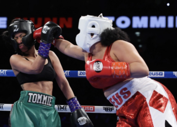 Natalie Nunn, Baddies West, reality star, ring, boxing, fight, Tommie Lee, fans, Zeus Network