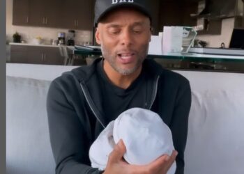 Instagram, video, daughter, newborn, Faith Jenkins, Skylar Leigh Lattimore, Kenny Lattimore