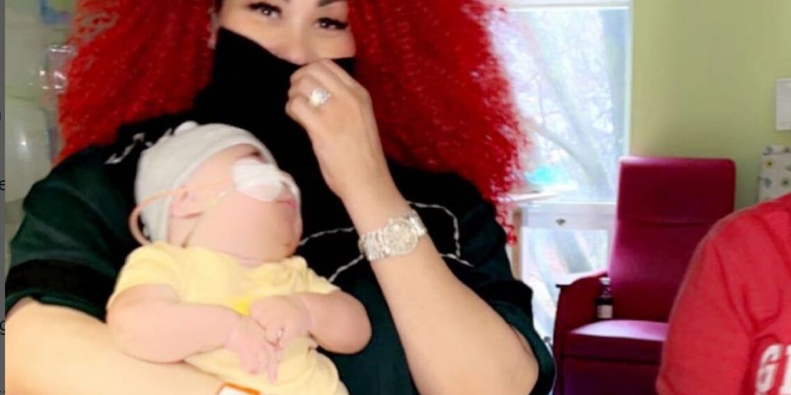 Keke Wyatt, Ke'Zyah Jean Darring, son, baby, hospital, video, PICU, Pediatric Intensive Care Unit