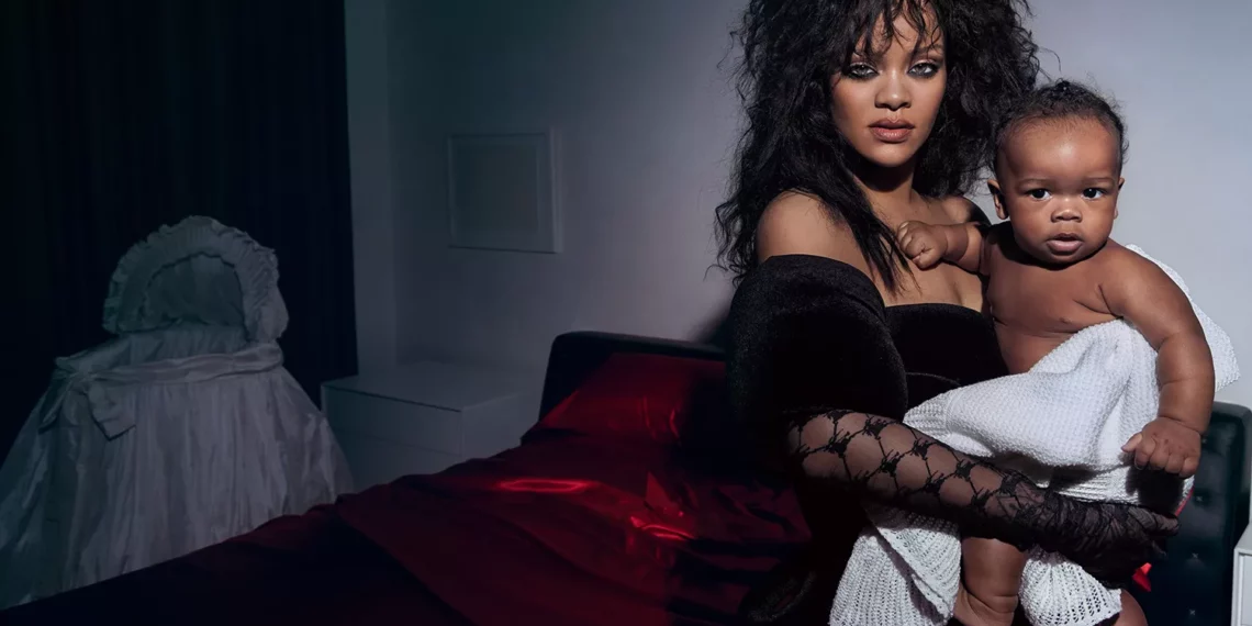 Rihanna, son, Instagram
