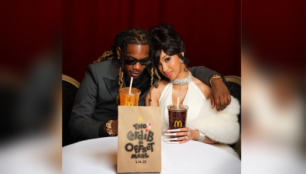 franchisees, family, meal, rapper, Cardi B, Offset, Golden Arches, Mcdonalds
