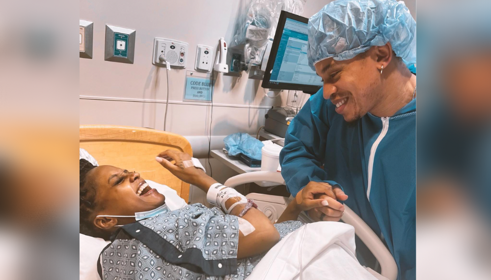 Instagram, fiancée, Rotimi, actor, Vanessa, Mdee, baby, girl