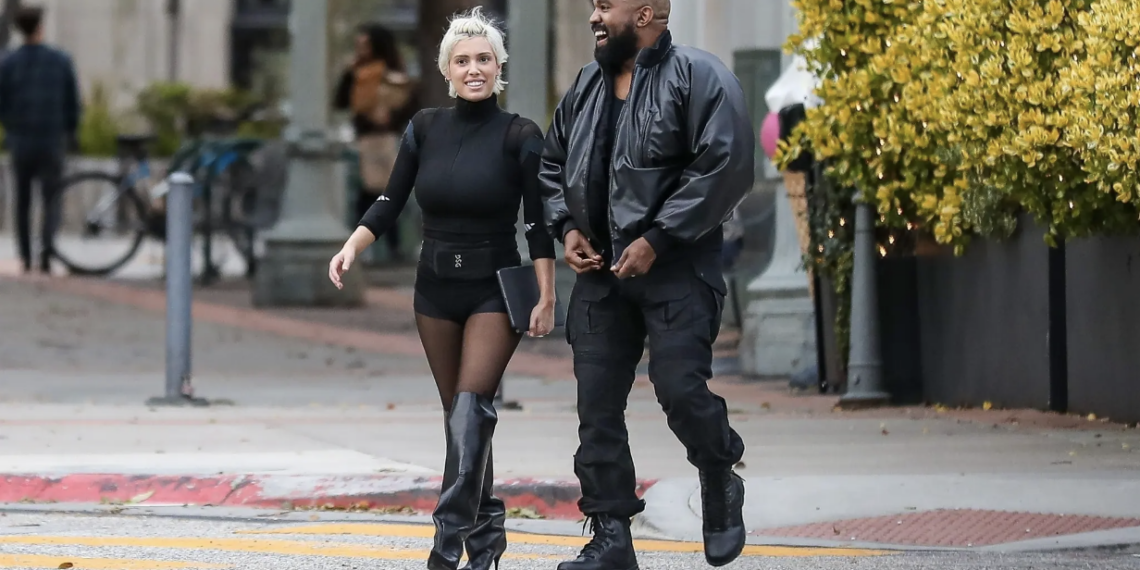 Kanye West, Ye,Bianca Censori, wife,, rapper,, dinner, California