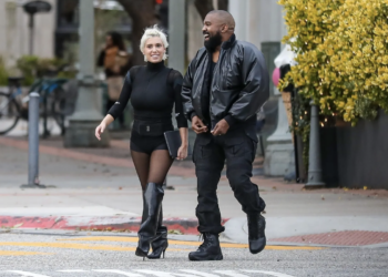 Kanye West, Ye,Bianca Censori, wife,, rapper,, dinner, California