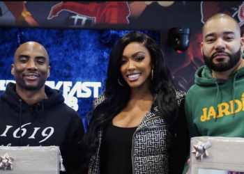 Porsha Williams, Charlamagne Tha God,DJ Envy,Tamron Hall,Angela Yee,journalist, The Breakfast Club,reality star