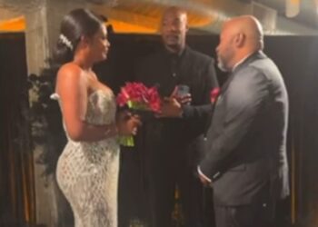 ceremony, rapper, anniversary, birthday, wife, vows, Angela Walls, Queenie, Bernard Freeman, Bun B