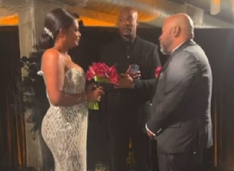 ceremony, rapper, anniversary, birthday, wife, vows, Angela Walls, Queenie, Bernard Freeman, Bun B