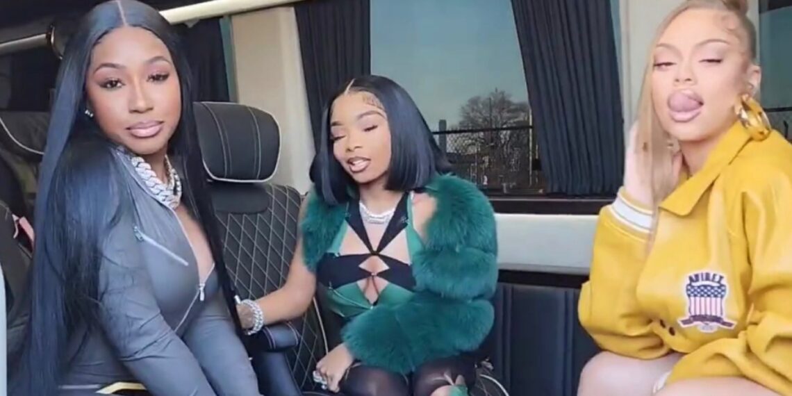 female, rappers, remix, song, video, Don't Play With It, Yung Miami, Latto, Lola Brooke