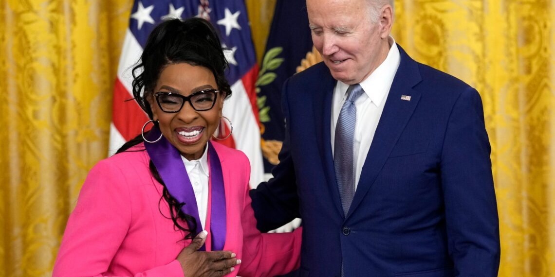 R&B, music, National Medal of Arts, award, Empress of Soul, singer, Joe Biden, Gladys Knight