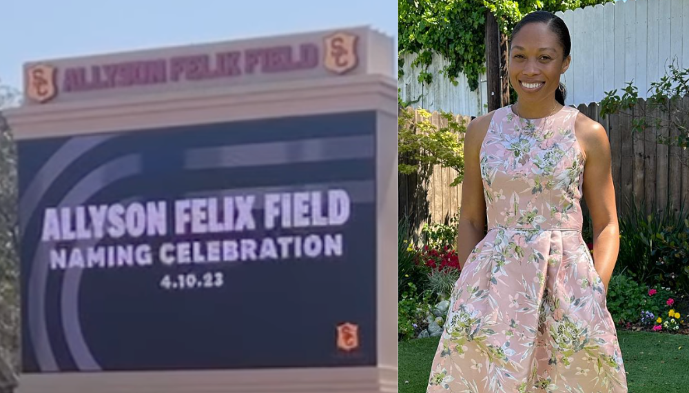 rename, honor, track, field, history, USC, Allyson, Felix