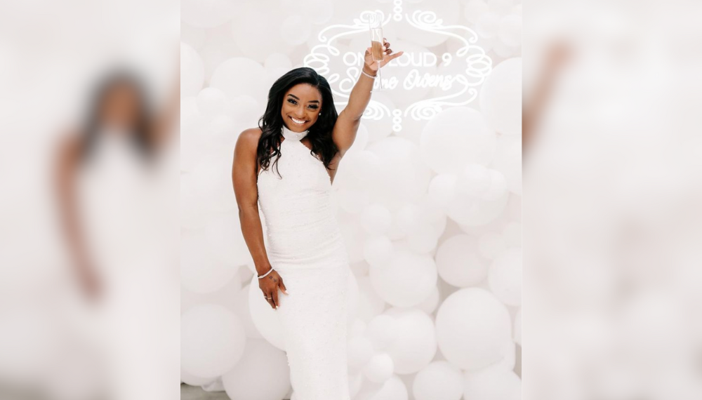 wedding, day, bridal, shower, Simone, Biles, Owens, Jonathan