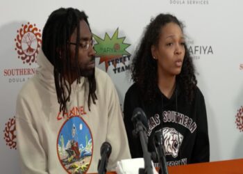 Family CPS Dallas newborn Temecia Jackson mother
