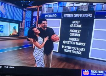 Jalen Rose ESPN ButtCrack Sports Malika Andrews armpit