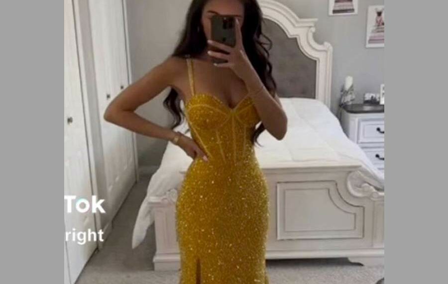 TikTok Nyla Prom dress