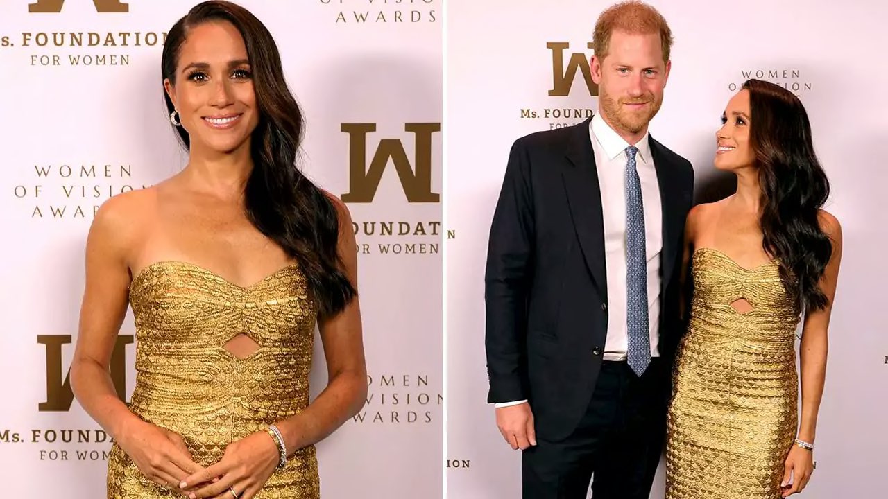 Meghan Markle New York City Prince Harry car chase paparazzi Times Square