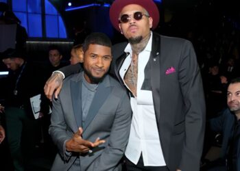 Chris Brown Usher Teyana Taylor fight Las Vegas Skate Rock City