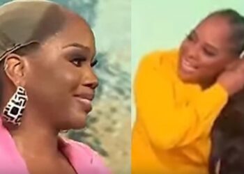 churchgoers, sermon, talk show, host, actress, pastor, wig, Sarah Jakes Roberts, Sherri Shepherd
