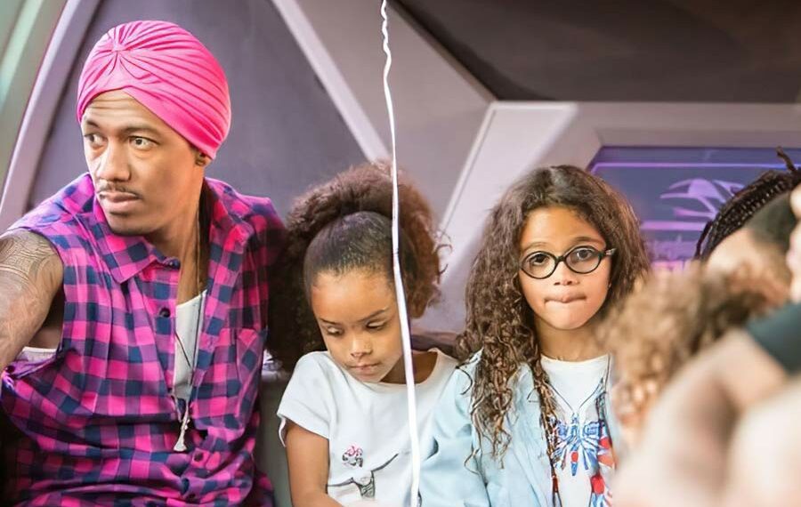 Nick Cannon Mariah Carey Twins Monroe and Moroccan father singer