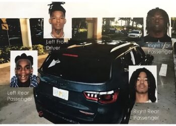 Rapper YNW Melly trial muder YNW Sakchaser and YNW Juvy, Anthony Williams and Christopher Thomas Jr.