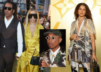 Zendaya, Jay-Z, Louis Vuitton, Speedy bags, fashion show, Paris, men's creative director, Beyoncé, Pharrell Williams