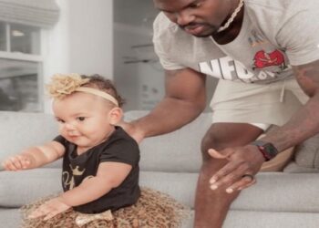 Jordanna Barrett baby Buccaneers Shaquil Barret daughter