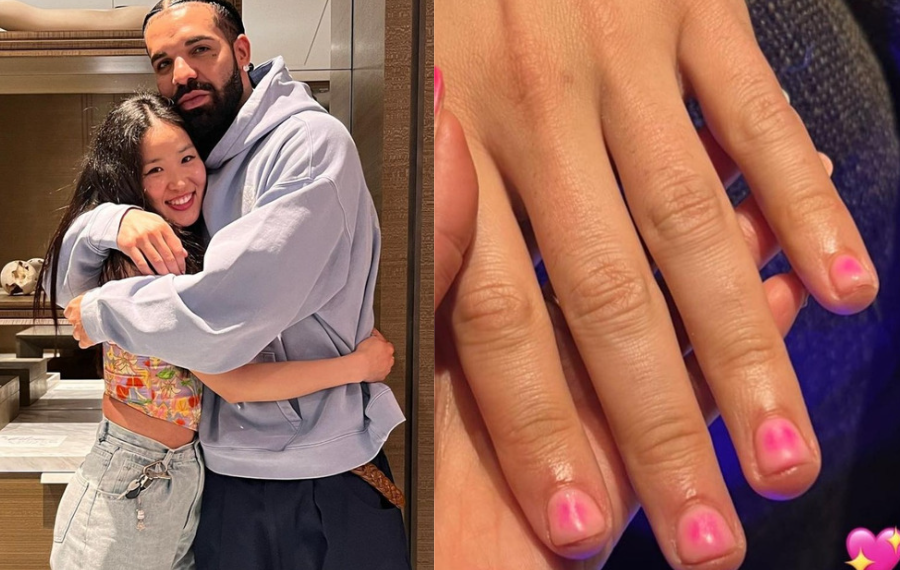 Chicago, photo, It's All A Blur, tour, gel manicure, pink, Tokyo Nails, nails, rapper, Drake